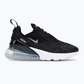 Scarpe donna Nike Air Max 270 black/white/metallic silver 2