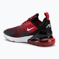 Uomo Nike Air Max 270 palestra rosso / bianco / nero scarpe 3