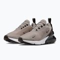 Nike Air Max 270 scarpe da donna grigio college / marrone velluto / bianco 3