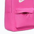 Nike Heritage 25 l zaino rosa giocoso/rosa giocoso/bianco scheletro 5