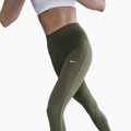 Leggings donna Nike One High-Waisted medium olive/white 3