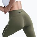 Leggings donna Nike One High-Waisted medium olive/white 4