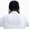 Felpa running donna Nike Tempo Dri-Fit 1/4 Zip white 4