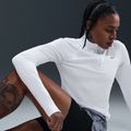 Felpa running donna Nike Tempo Dri-Fit 1/4 Zip white 5