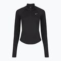 Felpa da running Nike Tempo Dri-Fit 1 / 4 Zip donna nero 6