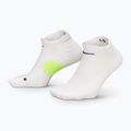 Calzini Nike Running Midweight No-Show white/volt/black