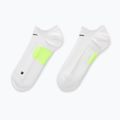 Calzini Nike Running Midweight No-Show white/volt/black 2