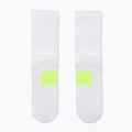 Skarpety Nike Running Midweight Crew white/volt/black 3