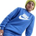 Felpa Nike Sportswear Club Fleece da bambino blu cometa/bianco 4