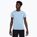 Maglietta da tennis Nike Court Dri-Fit Victory uomo blu celestino/nero