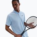 Maglietta da tennis da uomo Nike Court Dri-Fit Polo Solid blu celeste/nero 5
