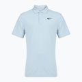 Maglietta da tennis da uomo Nike Court Dri-Fit Polo Solid blu celeste/nero 7
