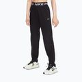 Pantaloni per bambini Nike Pro Fleece black/black/black/white