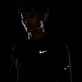 Uomo Nike Stride Dri-Fit Waffle Crew running a maniche lunghe nero 7