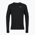 Uomo Nike Stride Dri-Fit Waffle Crew running a maniche lunghe nero 7