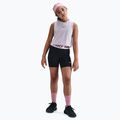 Pantaloncini Nike Pro Dri-Fit 5" da bambino nero/med soft pink/bianco 2