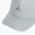 Cappellino con visiera Nike Jordan Rise Structured Metal Jumpman light smoke grey/R511 3