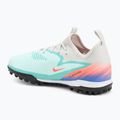 Scarpe da calcio junior Nike United Phantom 6 Low Academy Jr TF pistachio frost/hyper orange 3