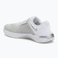Scarpe da training da donna Nike Metcon 10 white/platinum tint/metallic silver 3