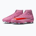 Scarpe da calcio uomo Nike Mercurial Superfly 10 Academy MG magic flamingo/nero/total crimson 3