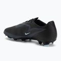 Scarpe da calcio uomo Nike Phantom 6 Low Academy FG/MG nero/nero 3