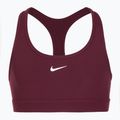 Reggiseno sportivo per bambina Nike Swoosh burgundy/white 6