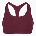 Reggiseno sportivo per bambina Nike Swoosh burgundy/white 7