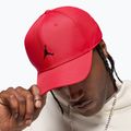 Cappellino con visiera Nike Jordan Rise Structured Metal Jumpman gym red/r511 8