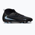 Scarpe da calcio uomo Nike Phantom 6 High Club FG/MG nero/nero