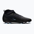 Scarpe da calcio uomo Nike Phantom 6 High Club FG/MG nero/nero 2