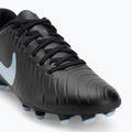 Scarpe da calcio da uomo Nike Tiempo Legend 10 Club FG/MG nero/nero 7