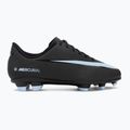 Scarpe da calcio per bambini Nike Mercurial Vapor 16 Club FG/MG nero/blu ghiaccio 2