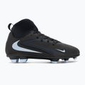 Nike Phantom 6 High Club FG/MG nero/nero scarpe da calcio per bambini 2