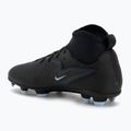 Nike Phantom 6 High Club FG/MG nero/nero scarpe da calcio per bambini 3