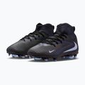 Nike Phantom 6 High Club FG/MG nero/nero scarpe da calcio per bambini 10