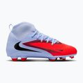 Nike Phantom 6 High Club FG/MG scarpe da calcio per bambini royal tint/bright crimson 8