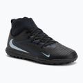 Scarpe da calcio per bambini Nike Phantom 6 High Club Jr TF nero/nero
