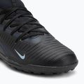 Scarpe da calcio per bambini Nike Phantom 6 High Club Jr TF nero/nero 7