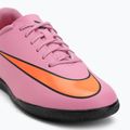 Scarpe da calcio da bambino Nike Mercurial Vapor 16 Club IC magic flamingo/nero/total crimson 7