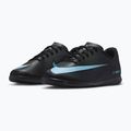 Scarpe da calcio per bambini Nike Mercurial Vapor 16 Club IC nero/blu ghiaccio 10