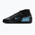 Scarpe da calcio per bambini Nike Mercurial Superfly 10 Club nero/blu ghiaccio 9