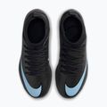 Scarpe da calcio per bambini Nike Mercurial Superfly 10 Club nero/blu ghiaccio 13
