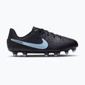 Scarpe da calcio per bambini Nike Tiempo Legend 10 Academy FG/MG nero/nero 8