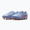 Nike Tiempo Legend 10 Academy FG/MG blu eclissi/nero scarpe da calcio per bambini 3