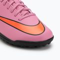 Scarpe da calcio da bambino Nike Mercurial Vapor 16 Club TF magic flamingo/nero/total crimson 7