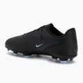 Scarpe da calcio per bambini Nike Phantom 6 Low Club MG nero/nero 3