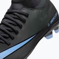 Scarpe da calcio per bambini Nike Mercurial Superfly 10 Club FG/MG nero/blu ghiaccio 13