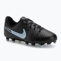 Scarpe da calcio per bambini Nike Tiempo Legend 10 Club FG/MG nero/nero
