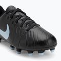Scarpe da calcio per bambini Nike Tiempo Legend 10 Club FG/MG nero/nero 7