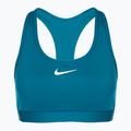 Reggiseno sportivo Nike Swoosh Medium Support green abyss/white 7